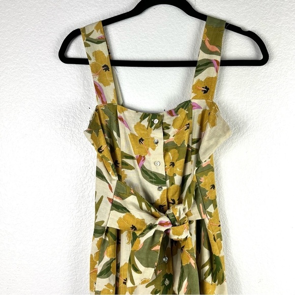 L*SPACE Mykonos multi-color midi dress in Ibiza floral size XS - Picture 6 of 12